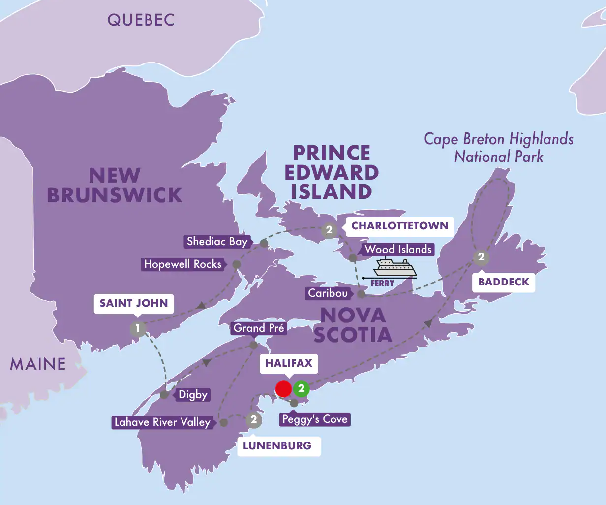 Media 1575637550Enchanting Canadian Maritimes Map 2020 (Tours USA) 
